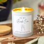 In My Bride Era Scented Candle For Future Bride, thumbnail 2 of 8