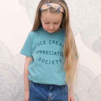 'Ice Cream Appreciation Society' Kid's T Shirt, 8 of 10