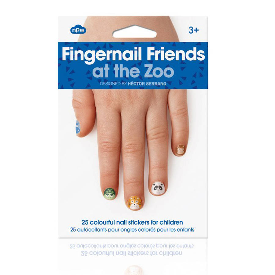 25 Fingernail Stickers By Little Lulubel | notonthehighstreet.com