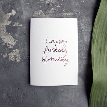 The Profanity Pack Six Cards For Anti Social Occasions, 5 of 7