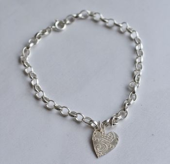 Lucky Silver Threepenny Charm Bracelets, 7 of 10