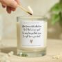 When Tomorrow Starts Without Me Memorial Candle Gift, thumbnail 1 of 9