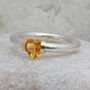 I Love You Heart Shaped Gemstone Ring, thumbnail 2 of 7