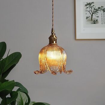 Vintage Square Glass Chandelier, 8 of 10