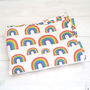 Personalised Rainbow Linen Apron, thumbnail 9 of 10