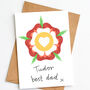 'Tudor' Best Dad Card, thumbnail 1 of 2