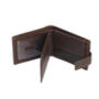 Personalised Men's Oiled Leather Wallet Rfid Brown, thumbnail 4 of 7
