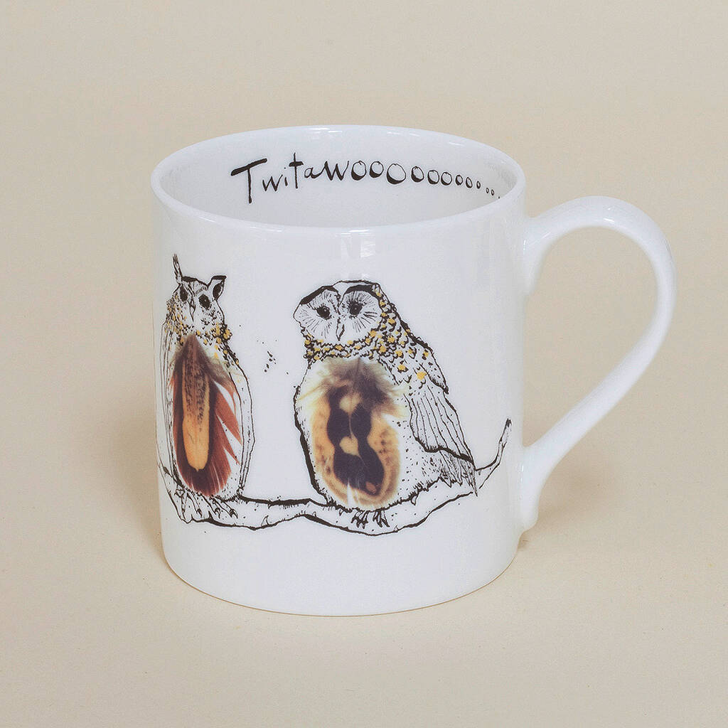 Twitawoooooooo Owl Mug, 1 of 3