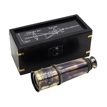 Personalised Brushed Gunmetal Telescope, 7 of 10