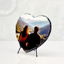 Large Heart Rock Photo Slate Personalised Photo Gift, thumbnail 9 of 10