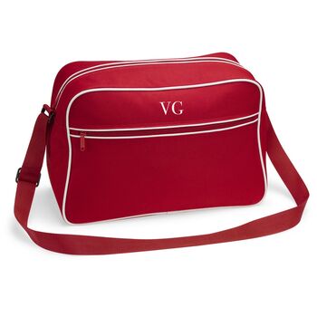 Personalised Retro Shoulder Bag For School, 3 of 7