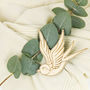 Hanging Wooden Swallow Nursery Decoration, thumbnail 5 of 5