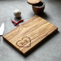Personalised Geometric Engraved Couples Board, thumbnail 1 of 4
