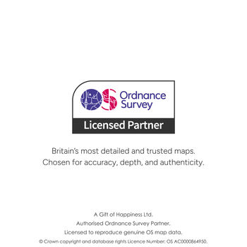 Our New Home Ordnance Survey Landranger Personalised Map Print New Home Gift, 12 of 12