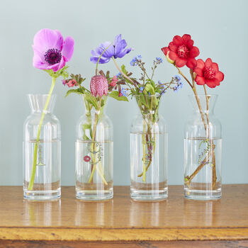 Personalised Milestone Birthday Vintage Glass Vases, 2 of 5