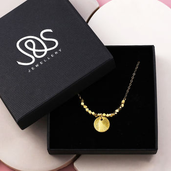 24 K Gold Bridesmaid Necklace, 6 of 8