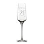 Personalised 21st Birthday Diamante Embellished Champagne Flute, thumbnail 3 of 9