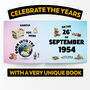 Personalised 70th Birthday Gift Book, thumbnail 2 of 6