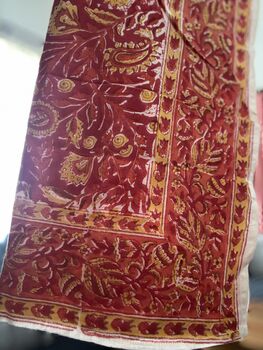 Scarf, Summer Cotton Lighweight Jaipur Block Printed, 8 of 12