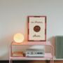 No Drama Smile Wall Art Print Colourful Home Decor, thumbnail 9 of 10