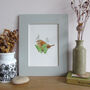 Wren And Snowdrops Giclee Fine Art Print, thumbnail 2 of 12