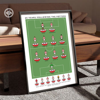 Personalised Subbuteo Football Team Poster, 3 of 12