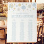 Christmas Wedding Seating Plan, thumbnail 3 of 5