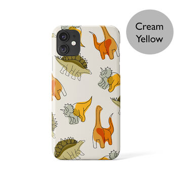 Cute Dinosaur Colour Phone Case, More Colours, 2 of 2