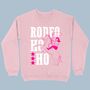 Rodeo Ho Ho Christmas Cowgirl Sweatshirt, thumbnail 2 of 2