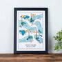 Personalised Family Golf Print, thumbnail 6 of 7