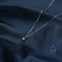 Cosmic Purple Opal Pendant Necklace Sterling Silver, thumbnail 3 of 10