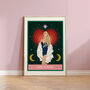 Taylor Swift 'The Lover' Tarot Card Music Gift Print, thumbnail 1 of 5