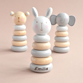 Personalised Stacker Game For Baby, 2 of 4