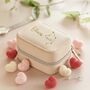 Personalised Star Sign Zodiac Travel Jewellery Box Valentine's Day Gift For Her, thumbnail 1 of 12