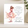Sentimental 18th Custom Birthday Card For Daughter, thumbnail 7 of 8