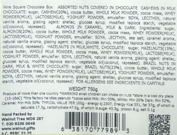 Chocolate Nut Gift; Brazils, Cashews, Almonds, Hazelnut, 7 of 7