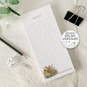 Plantable To Do List Notepad, Handmade, Seeded Paper, 2 of 9