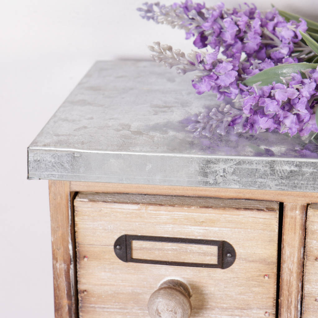 Six Drawer Mini Cubby Hole By Dibor