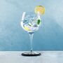 Personalised 80th Years Young Primeur Gin Glass, thumbnail 5 of 8