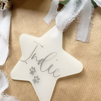Personalised Pet Christmas Tree Decoration, 3 of 8