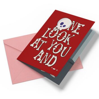 'Jaw Drop' Screaming, Shaking, Light Up Funny Valentine Card, 5 of 11