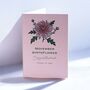 November Birth Flower Crysanthemum Card, thumbnail 2 of 2