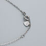 Sterling Silver Crystal Cluster Pendant Necklace, thumbnail 5 of 7