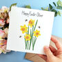 Personalised Daffodil Easter Card, thumbnail 9 of 9