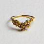Rose Chevron Ring – Gold/Silver/Rose Gold, thumbnail 1 of 12