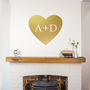 Personalised Initial Heart Wall Sticker, thumbnail 1 of 2