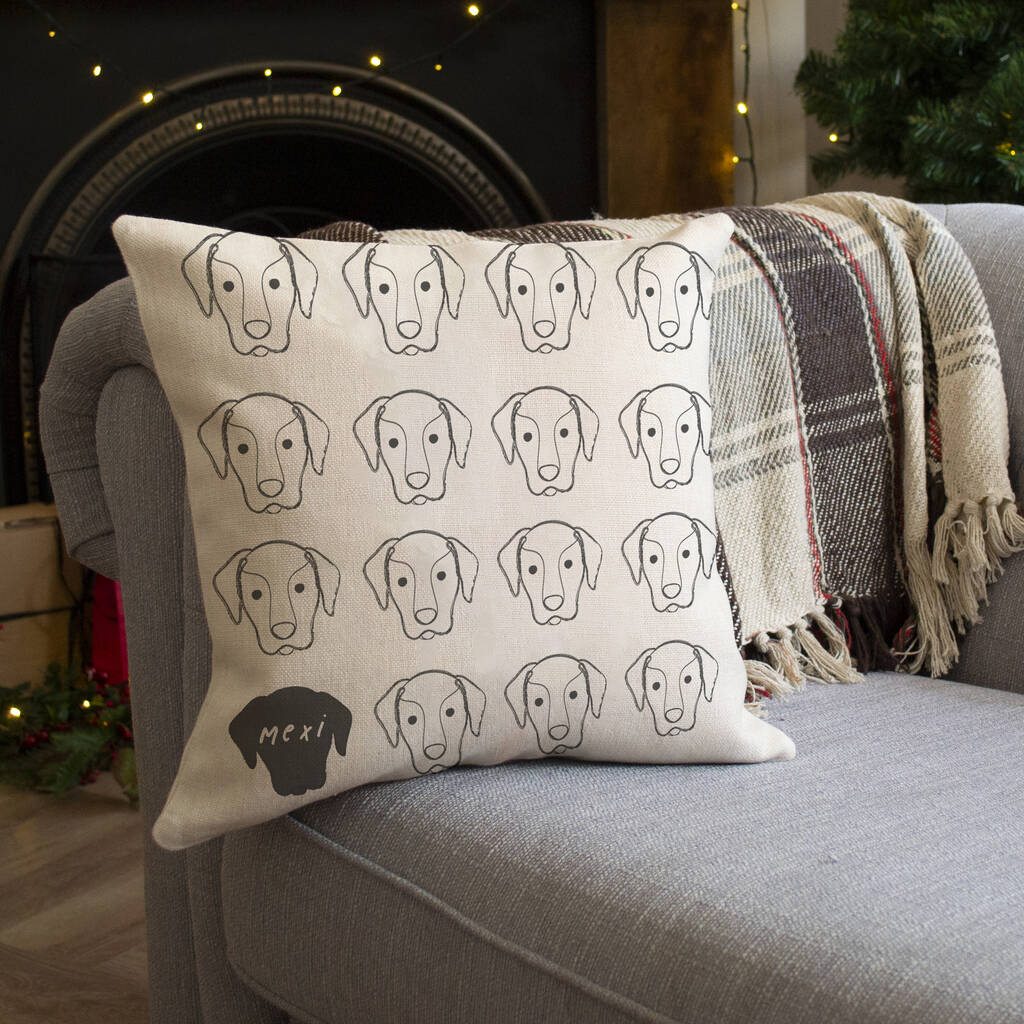Personalised Pet Cushion By Solesmith