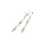 Swarovski Pearl And Diamante Long Wedding Earrings, thumbnail 1 of 2
