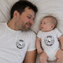 Personalised First Father's Day Daddy And Me Matching Set Golf, thumbnail 1 of 3