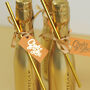 'Cheers To You' Gold Prosecco Bottle For Celebrations, thumbnail 1 of 3
